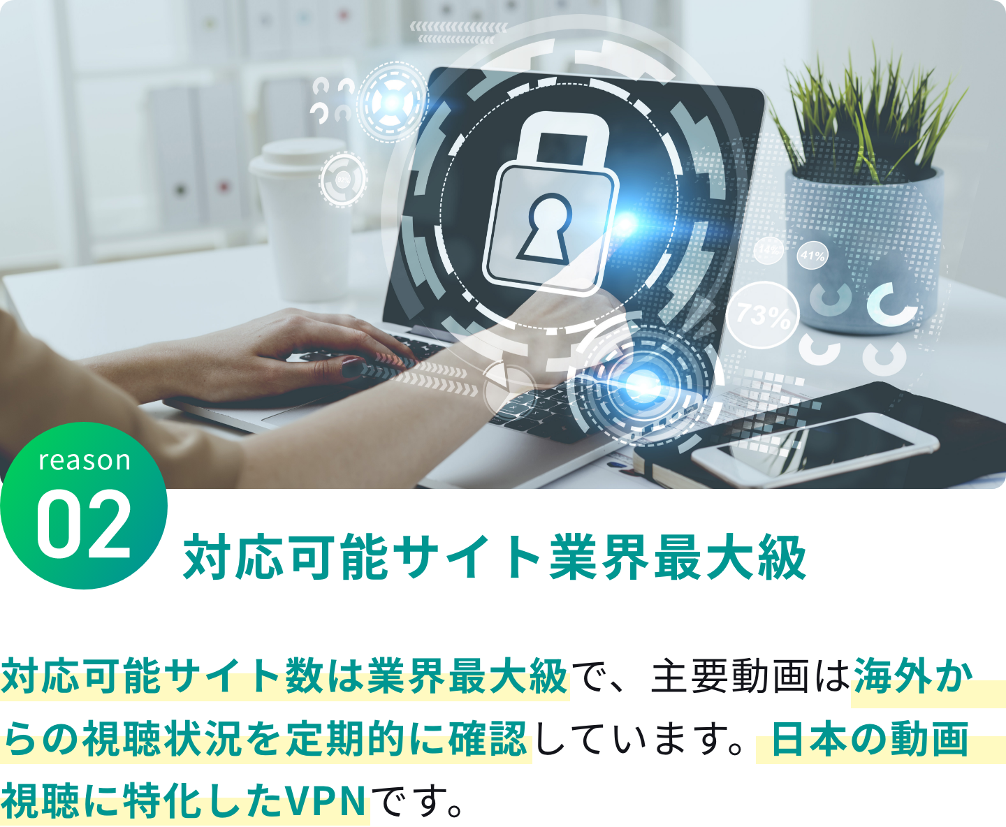 動画視聴に特化したVPN