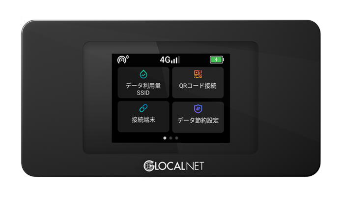 GLOCALNET モバイルルーター NA01 ONYX バウエモ-